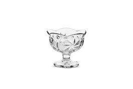 Hermia Set de 6 Copas de Helado de Vidrio Transparente